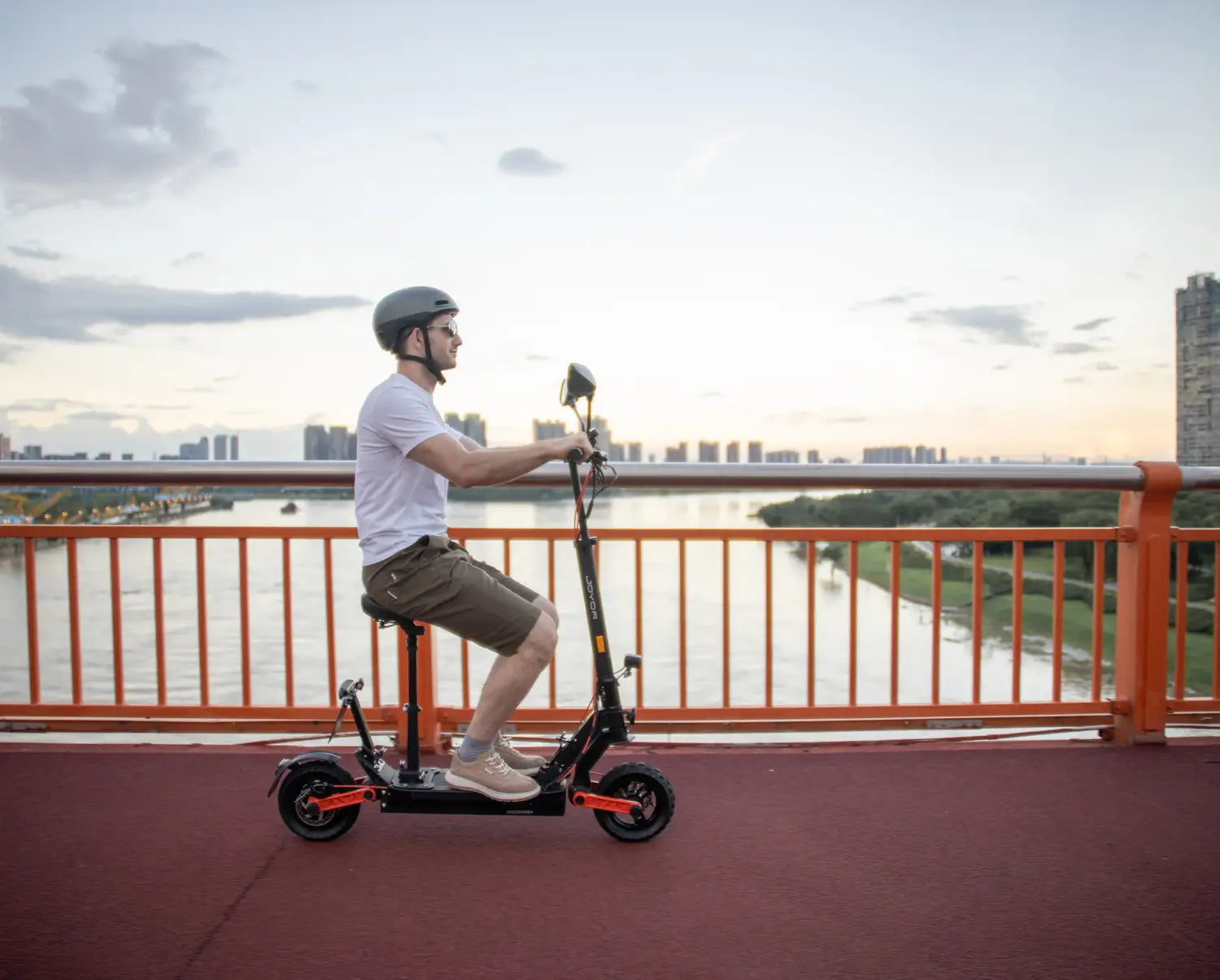 Scooter elétrica Joyor S8E, motor de 800 W, bateria de 48 V e 26 AH, pneus de 10 polegadas, scooter elétrica para adultos, velocidade máxima de 45 km/h, autonomia de 80 km, scooter urbana
