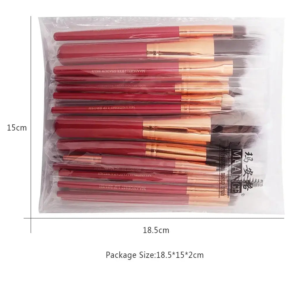 Conjunto de pincéis maquilhagem profissional kits