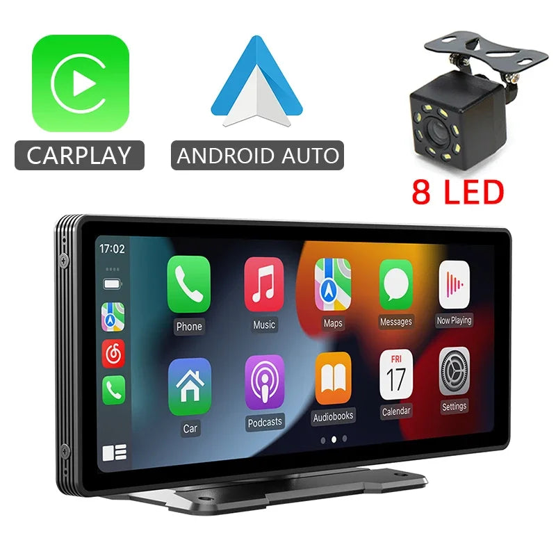 Rádio multimédia 10,26 polegadas Car Play Android Auto sem fios Bluetooth