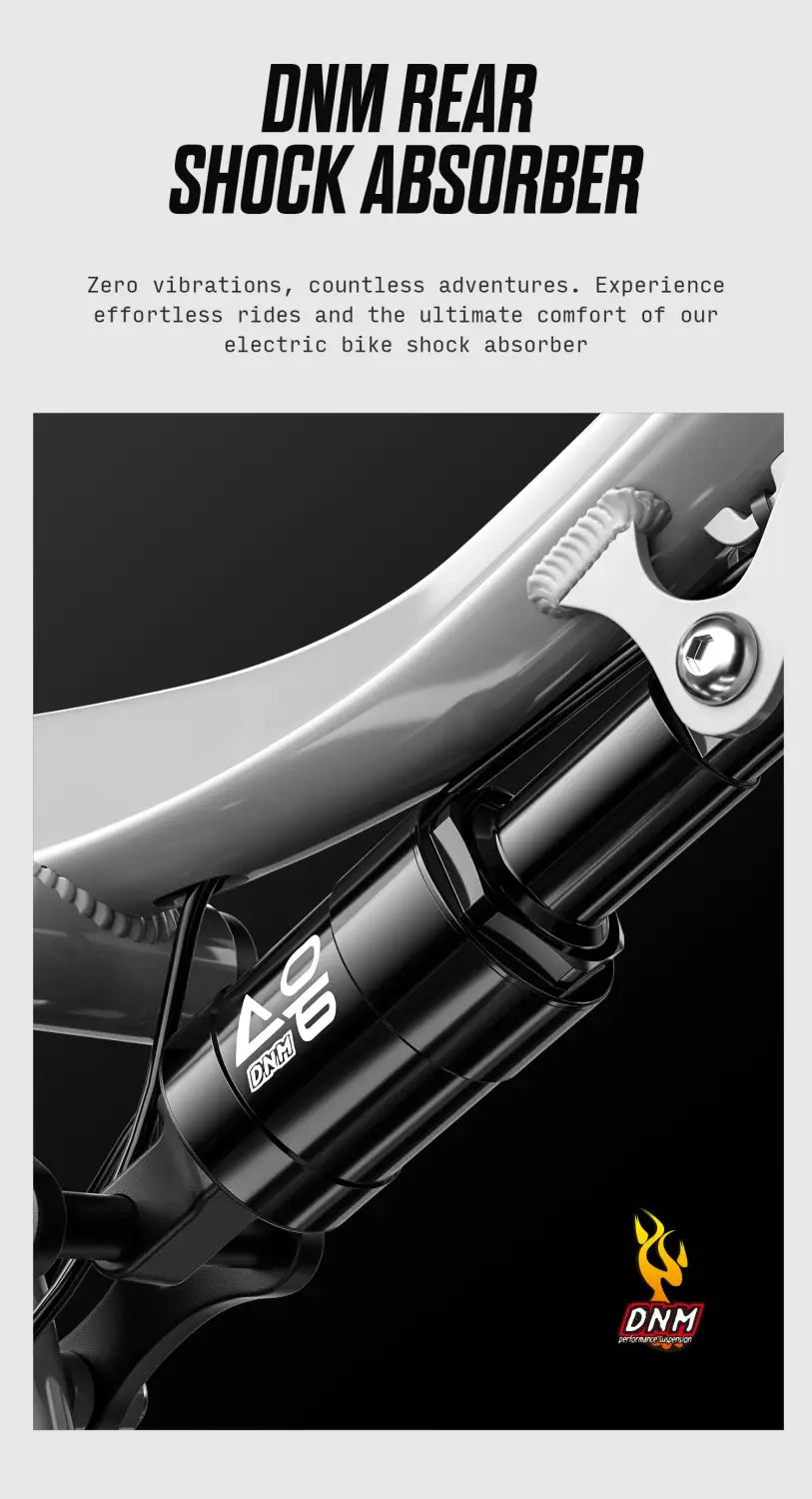 Bicicleta elétrica Shengmilo S600 para adulto 2000 W montanha masculina com dois motores bateria de 48 V e 840 pneu