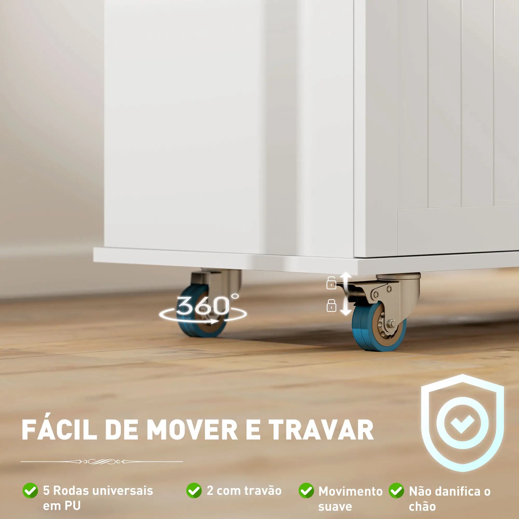 Ilha de Cozinha com Rodas Carrinho de Cozinha com Tomada USB Bancada Rebatível 2 Gavetas 119,5x74x94,5 cm Branco