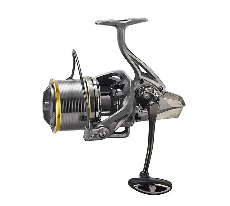 Carreto de pesca giratório 50 kg âncora 18 rolamentos 10000S 12000S 14000S carreto forte fundição longa pesca marítima robalo roda