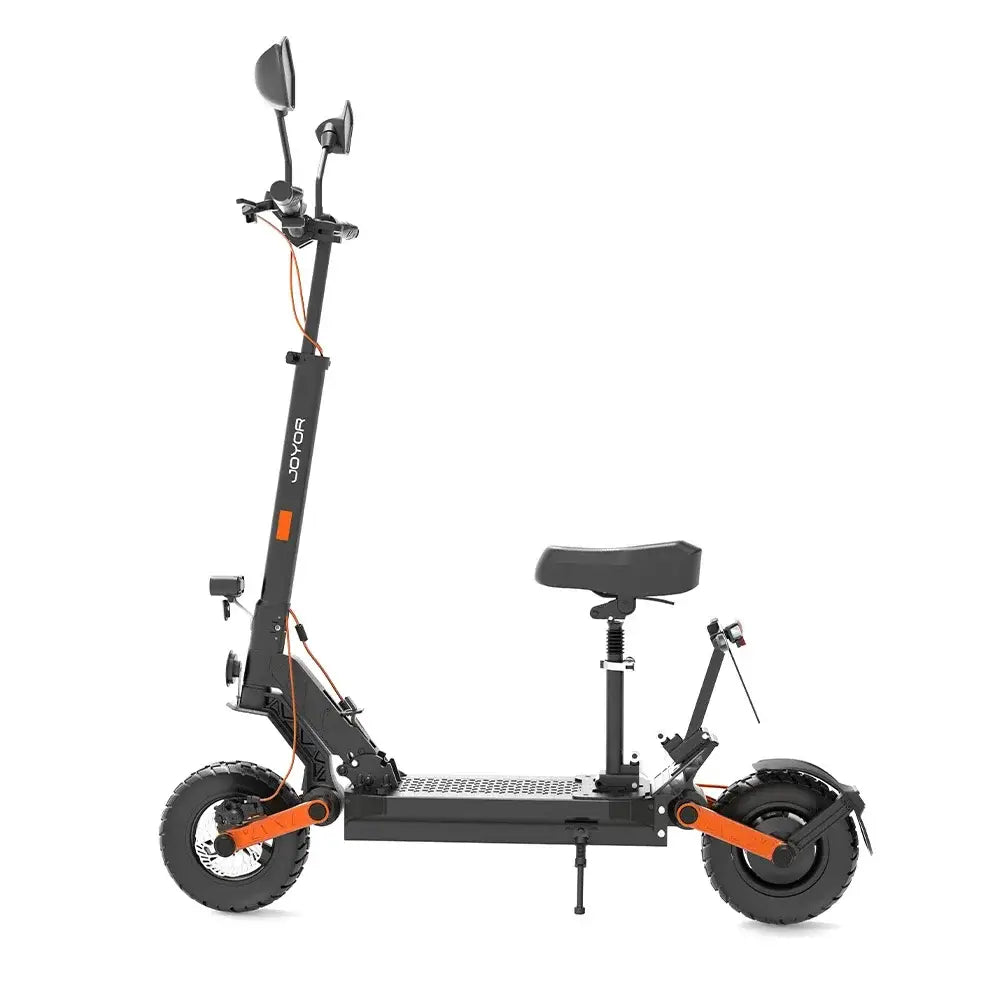 Scooter elétrica Joyor S8E, motor de 800 W, bateria de 48 V e 26 AH, pneus de 10 polegadas, scooter elétrica para adultos, velocidade máxima de 45 km/h, autonomia de 80 km, scooter urbana