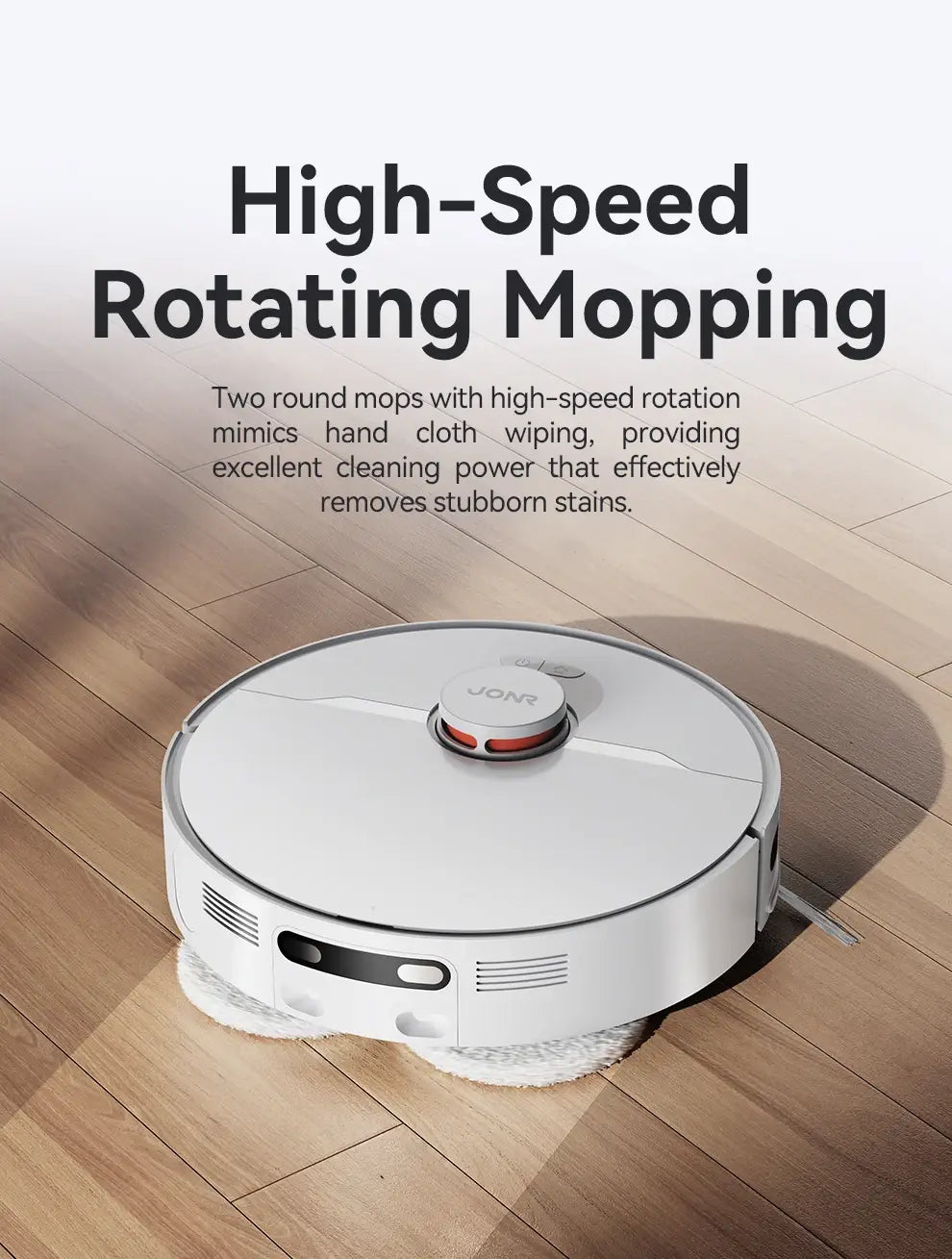 JONR Robot Vacuum P20 Pro International Edition Esfregar Aspirar Secar Toalhitas Limpeza Automática Colheita de Pó Drenagem Água