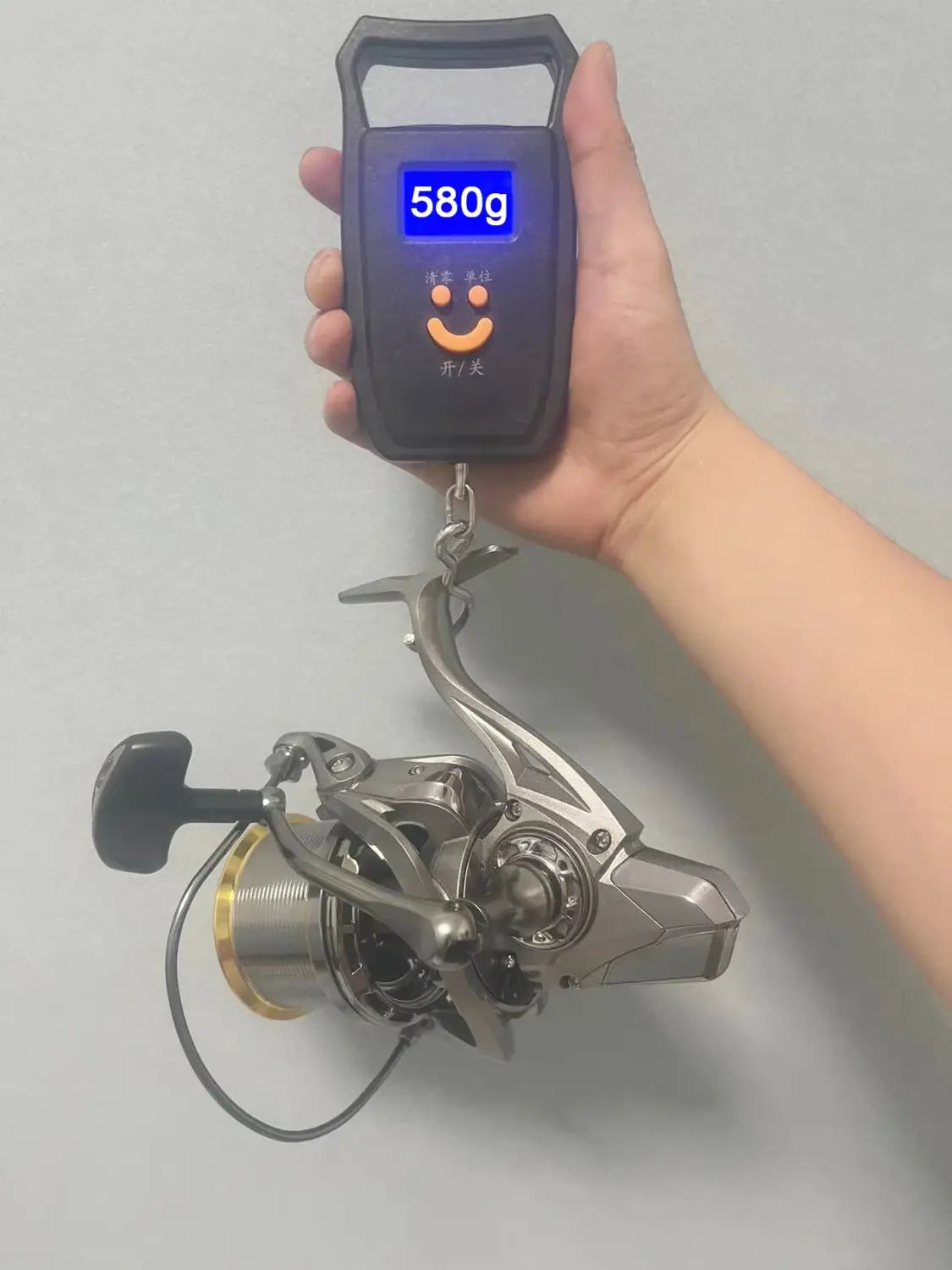 Carreto de pesca giratório 50 kg âncora 18 rolamentos 10000S 12000S 14000S carreto forte fundição longa pesca marítima robalo roda
