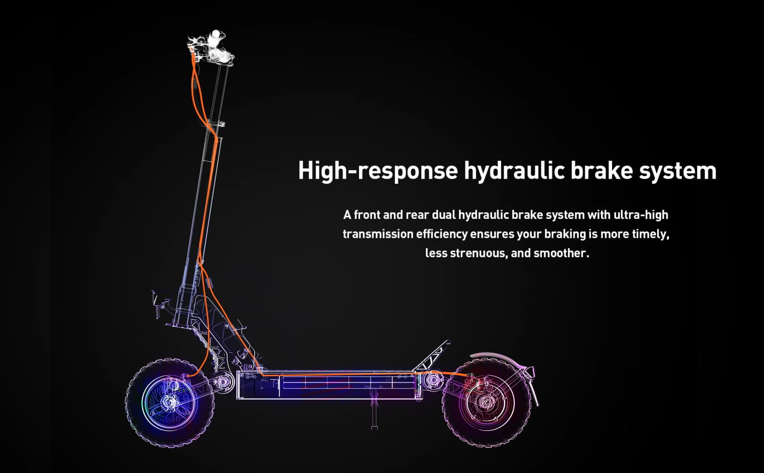 Scooter elétrica Joyor S8-S-Z com pisca, motor de 600 W*2, scooter elétrica para adultos, bateria de 48 V e 26 Ah, pneu de 10 polegadas, para deslocações urbanas