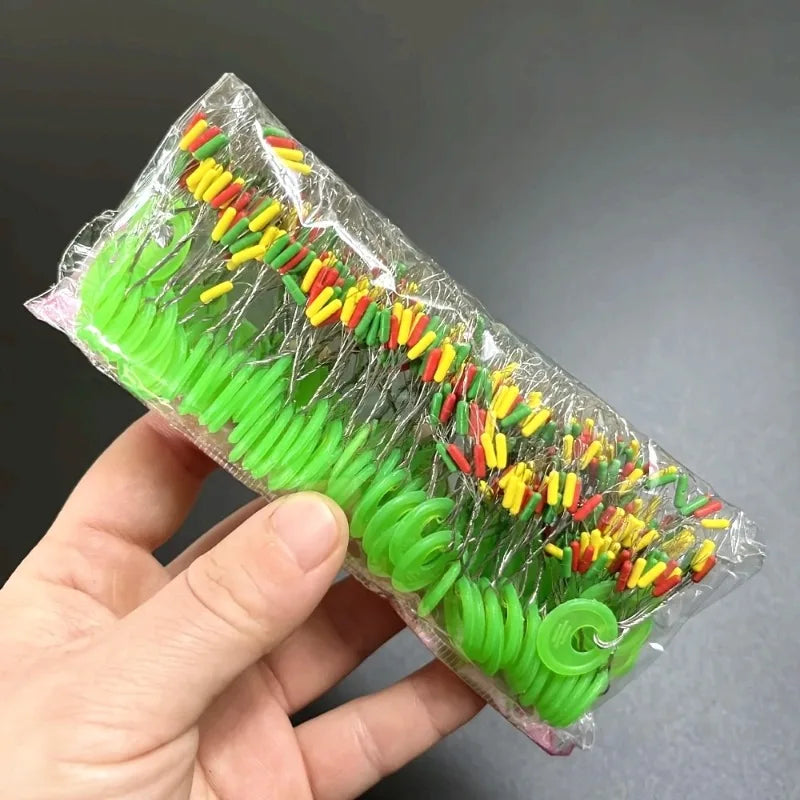 Bóia de Pesca 600 peças 100 grupos flutuador de borracha rolha de pesca bobber stopper flutuador oval feijão espaço linha de pesca acessórios de equipamento