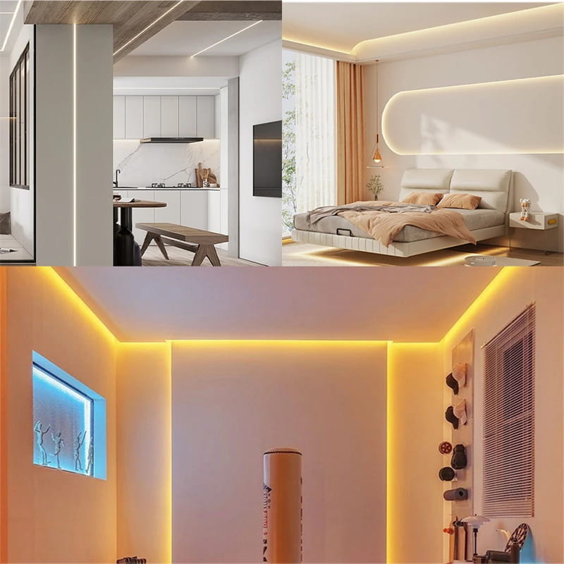 Fita LED com sensor de movimento manual, DC 5V, USB 2835, luz de fundo, TV LED, cozinha, por baixo do armário, lâmpada, fita de luz LED, luzes de díodo