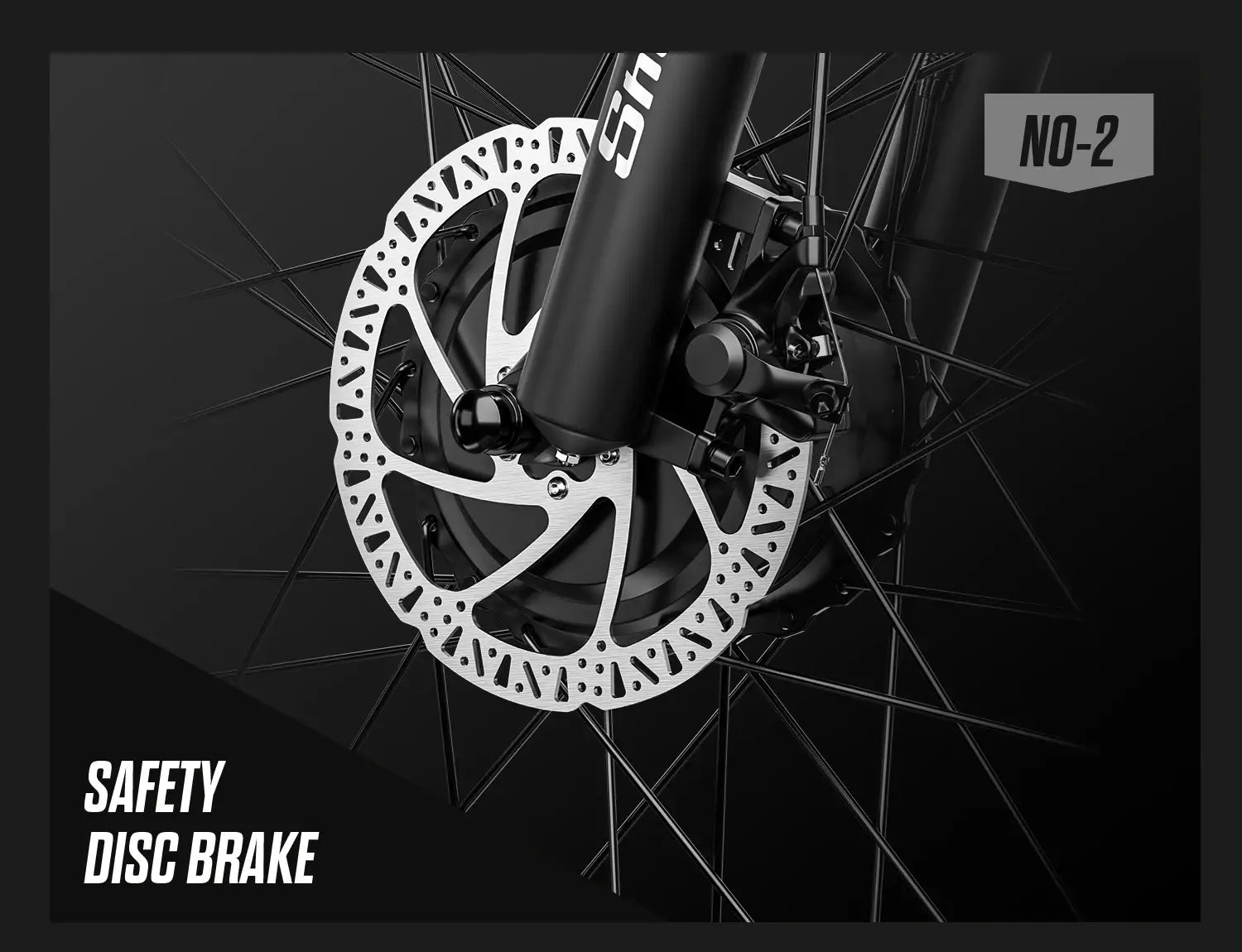 Bicicleta elétrica Shengmilo S600 para adulto 2000 W montanha masculina com dois motores bateria de 48 V e 840 pneu