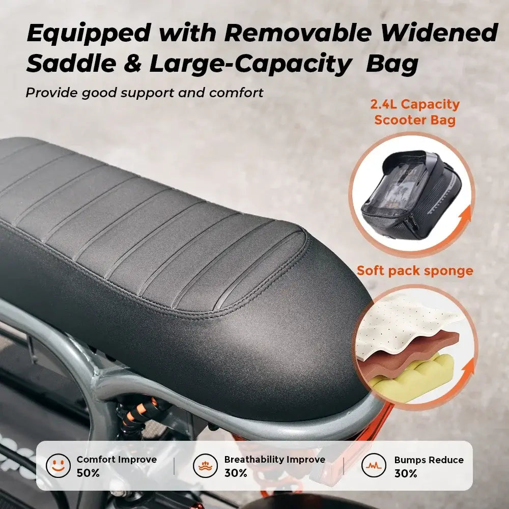 Iscooter DX5 Scooter Elétrica para Adultos 1500W 48V 15.6Ah Bateria E Scooter Pneus Insufláveis de 15 Polegadas Scooter Elétrica Urbana