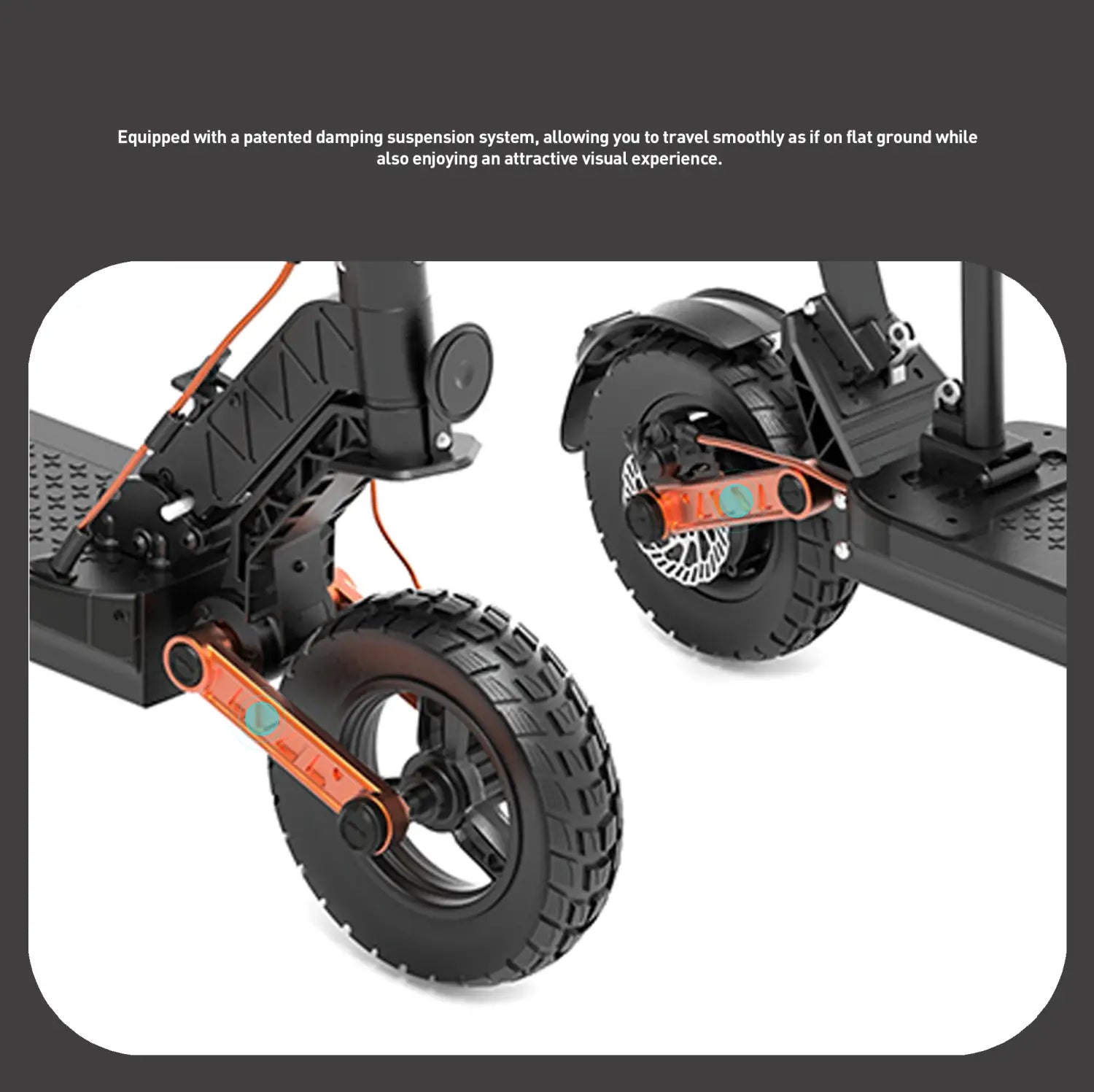 Scooter elétrica Joyor S8E, motor de 800 W, bateria de 48 V e 26 AH, pneus de 10 polegadas, scooter elétrica para adultos, velocidade máxima de 45 km/h, autonomia de 80 km, scooter urbana