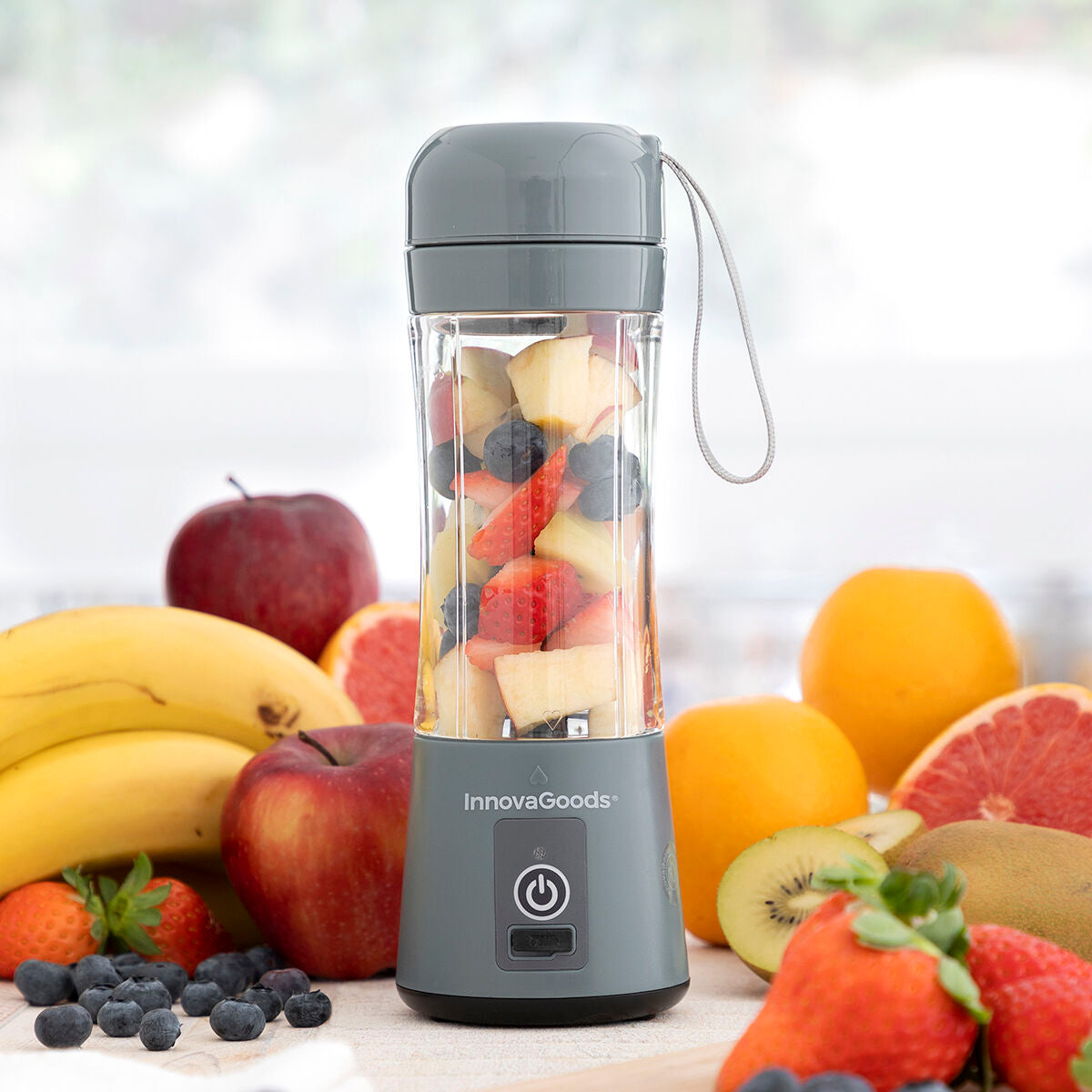 Liquidificadora de Copo Portátil Recarregável Shakuit InnovaGoods