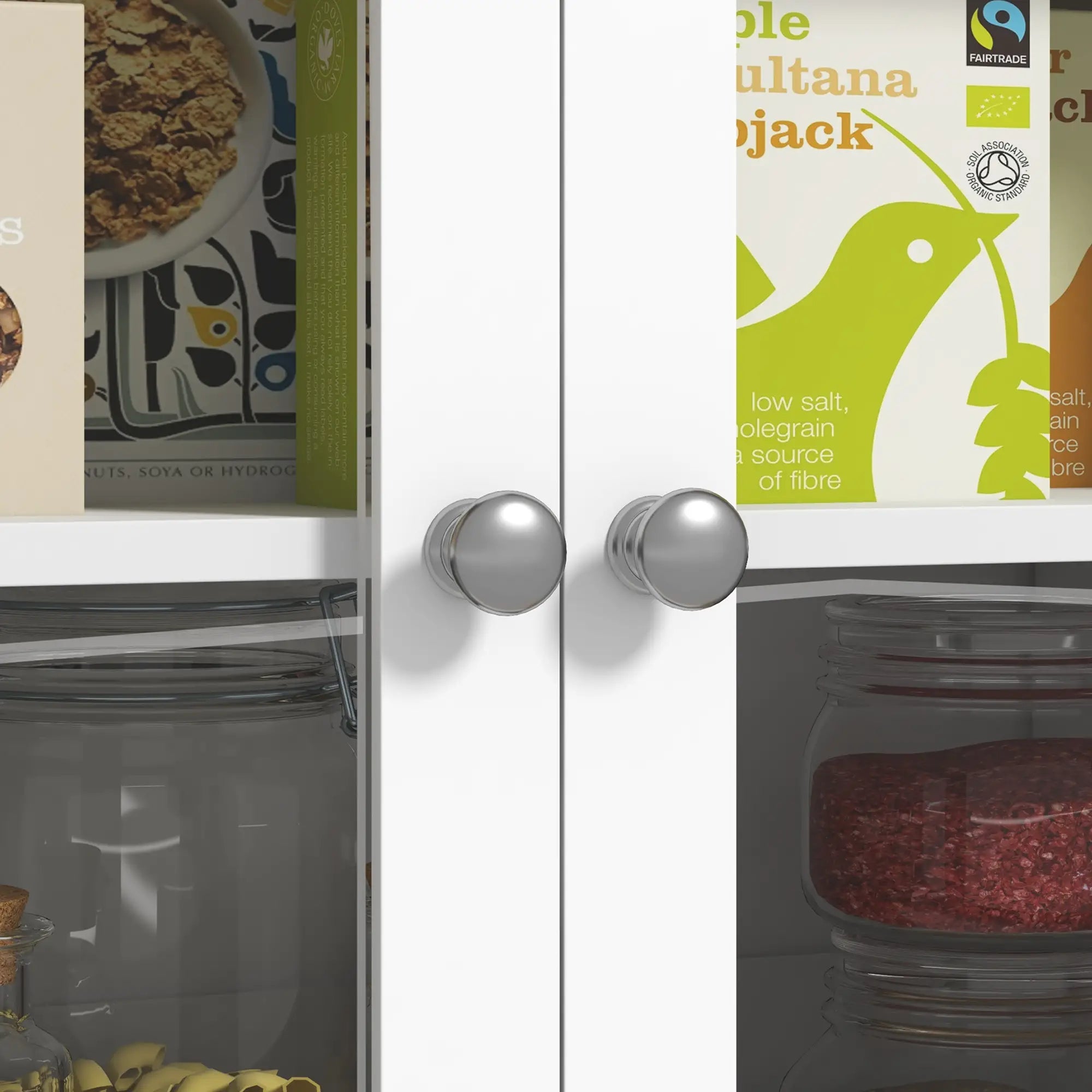 Armário de Cozinha com 5 Portas Prateleiras Ajustáveis Gaveta e Bancada para Micro-Ondas 100x40x180 cm Branco e Madeira