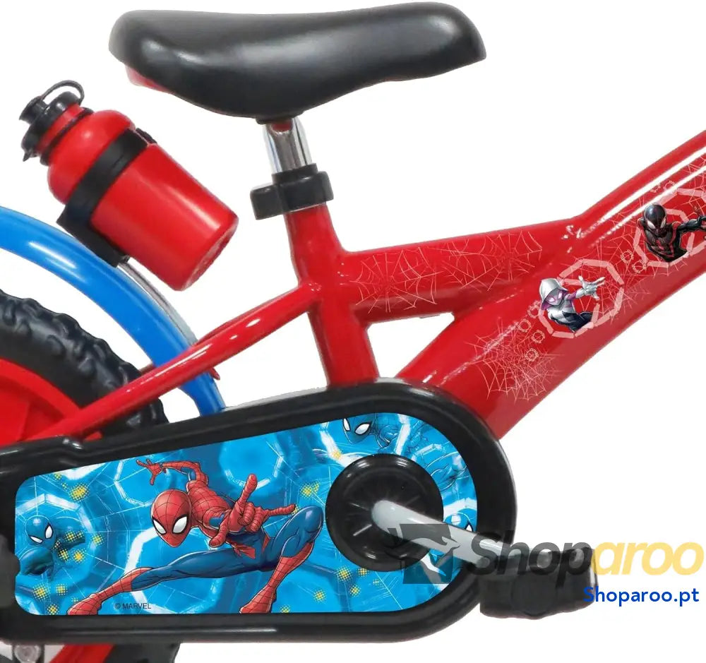 A.T.L.A.S. Bicicleta de 12 polegadas equipada com 1 travão placa frontal decorativa guarda lamas cárter estabilizadores