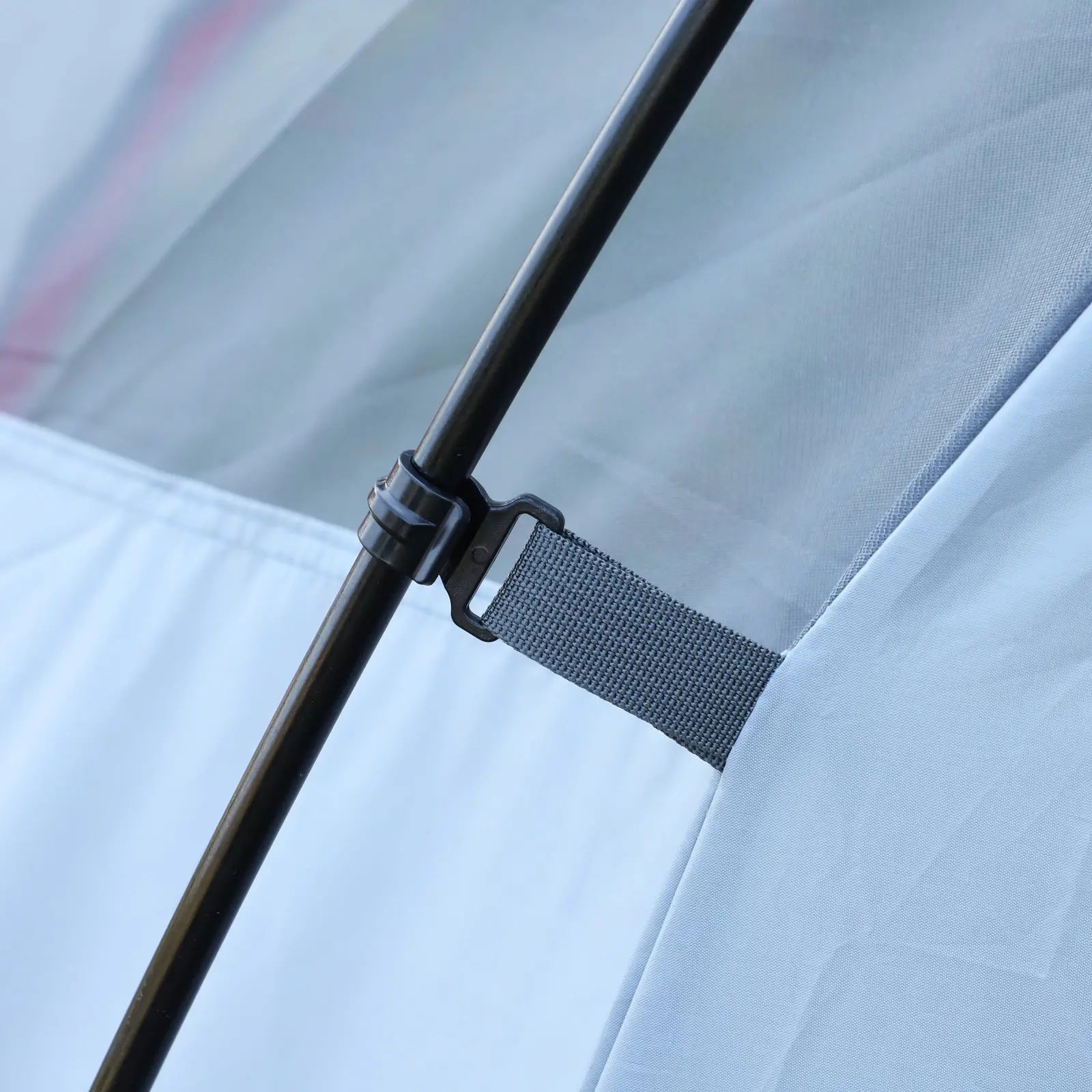Tenda de Campismo para 4-5 Pessoas Impermeável 3000mm+ Anti UV com Bolsa de Transporte e Gancho para Luz 455x230x180cm Cinza