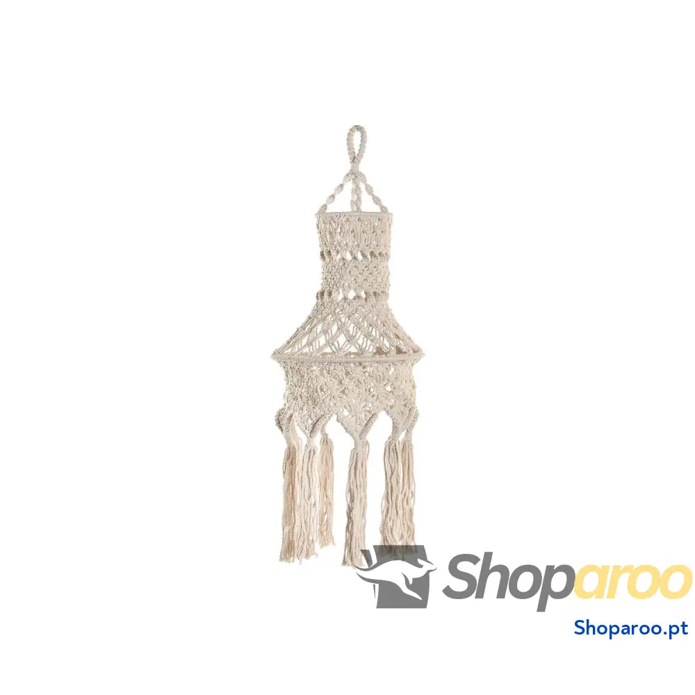 Abajur Home ESPRIT Macramé Urbana 30 x 30 x 30 cm