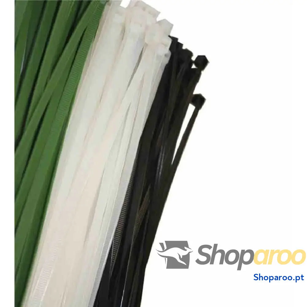 Abraçadeiras de Nylon EDM 48425 Preto 250 x 4,8 mm (100 Unidades)