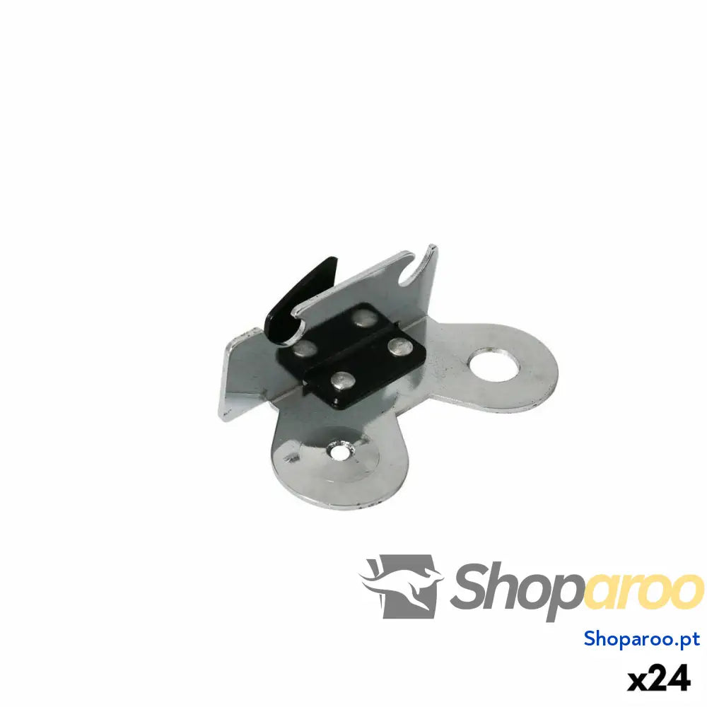 Abre-latas Quttin Cromo 7 x 4,5 x 2,3 cm (24 Unidades)