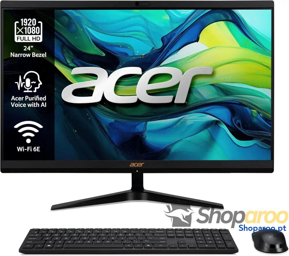 Acer Aspire C24 1800 All in One monitor FullHD de 24’’ (Intel Core i5 12450H 16 GB RAM 512 SSD Intel Iris Xe Graphics
