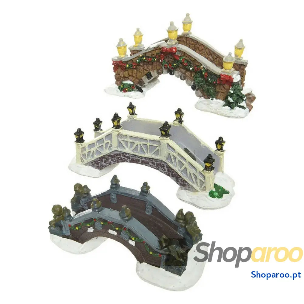Acessório para Presépio 488502 Poliresina 5,5 x 13 cm Ponte