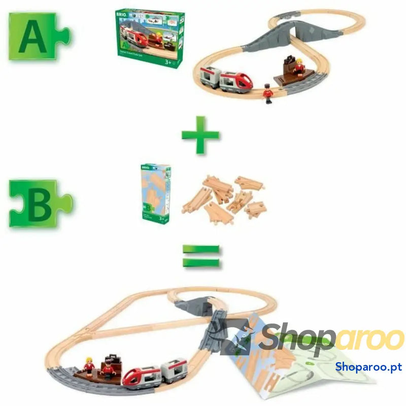 Acessórios Brio Starter pack track Vias separadas