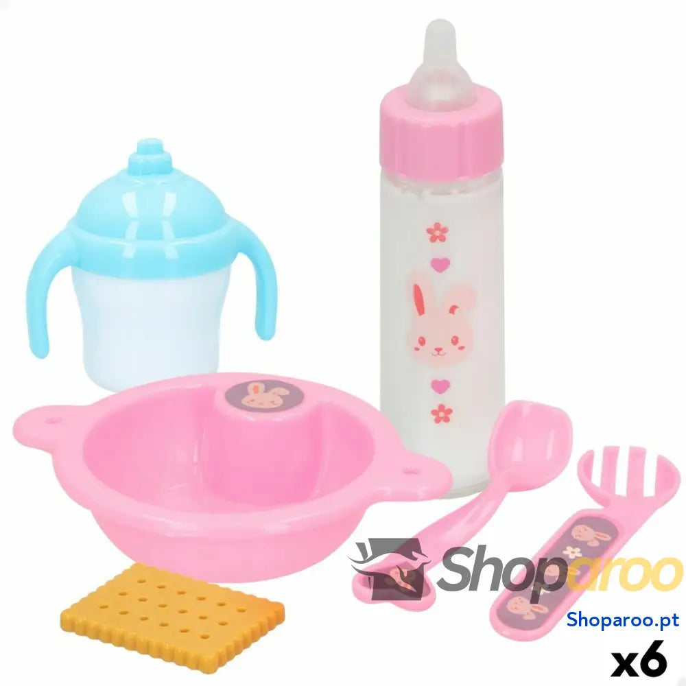 Acessórios para Bonecas Colorbaby 21 x 14 4,5 cm 6 Unidades 7 Peças