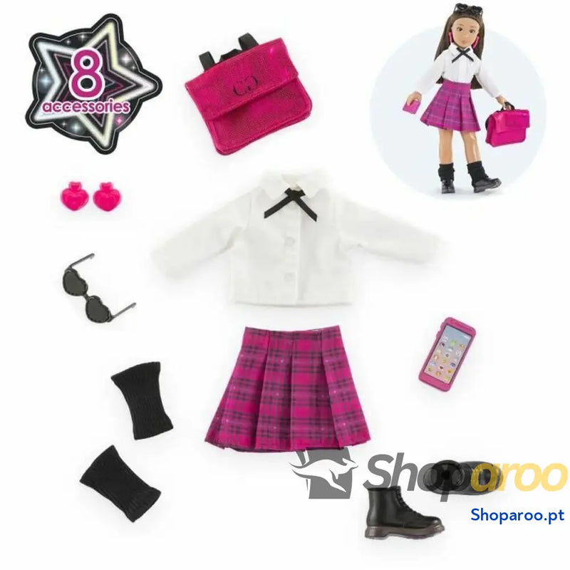 Acessórios para Bonecas Corolle English College Dressing
