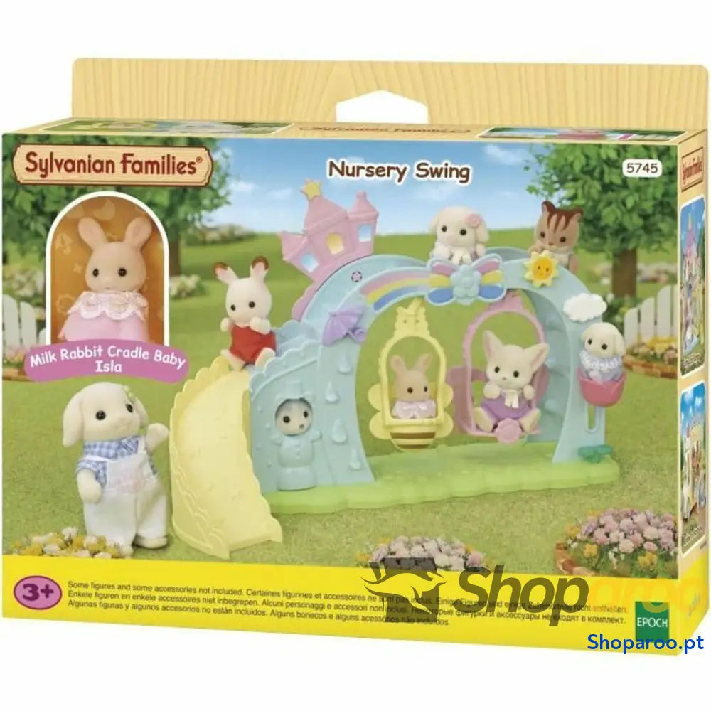 Acessórios para Casa de Bonecas Sylvanian Families 5745 Nursery Swing