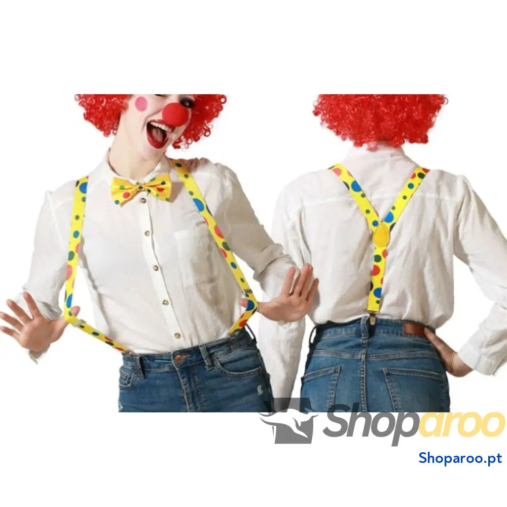 Acessórios para Fantasia Multicolor Palhaço