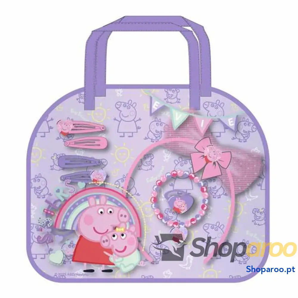 Acessórios para o Cabelo Peppa Pig Cor de Rosa