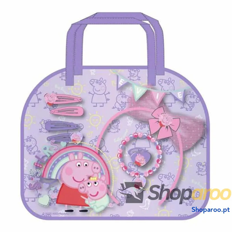 Acessórios para o Cabelo Peppa Pig Cor de Rosa