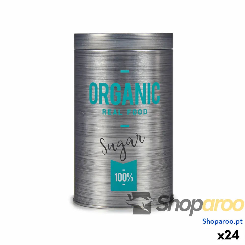Açucareiro Kinvara Organic Cinzento Folha de Flandres 10,4 x 18,2 cm Açúcar (24 Unidades)