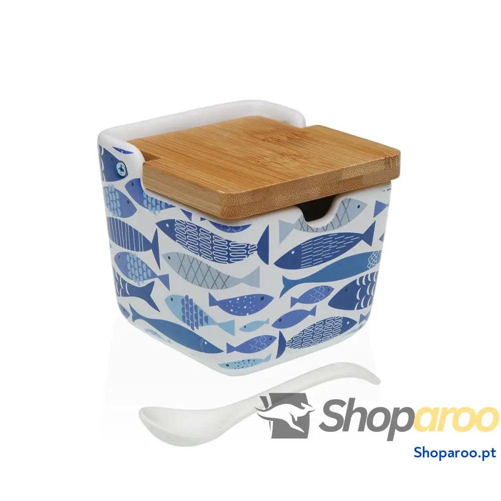 Açucareiro Versa AQUA 2 Cerâmica 8,8 x 8,5 cm