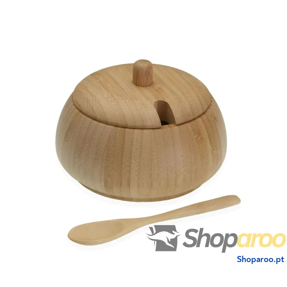 Açucareiro Versa Bambu 13,5 x 13,9 cm