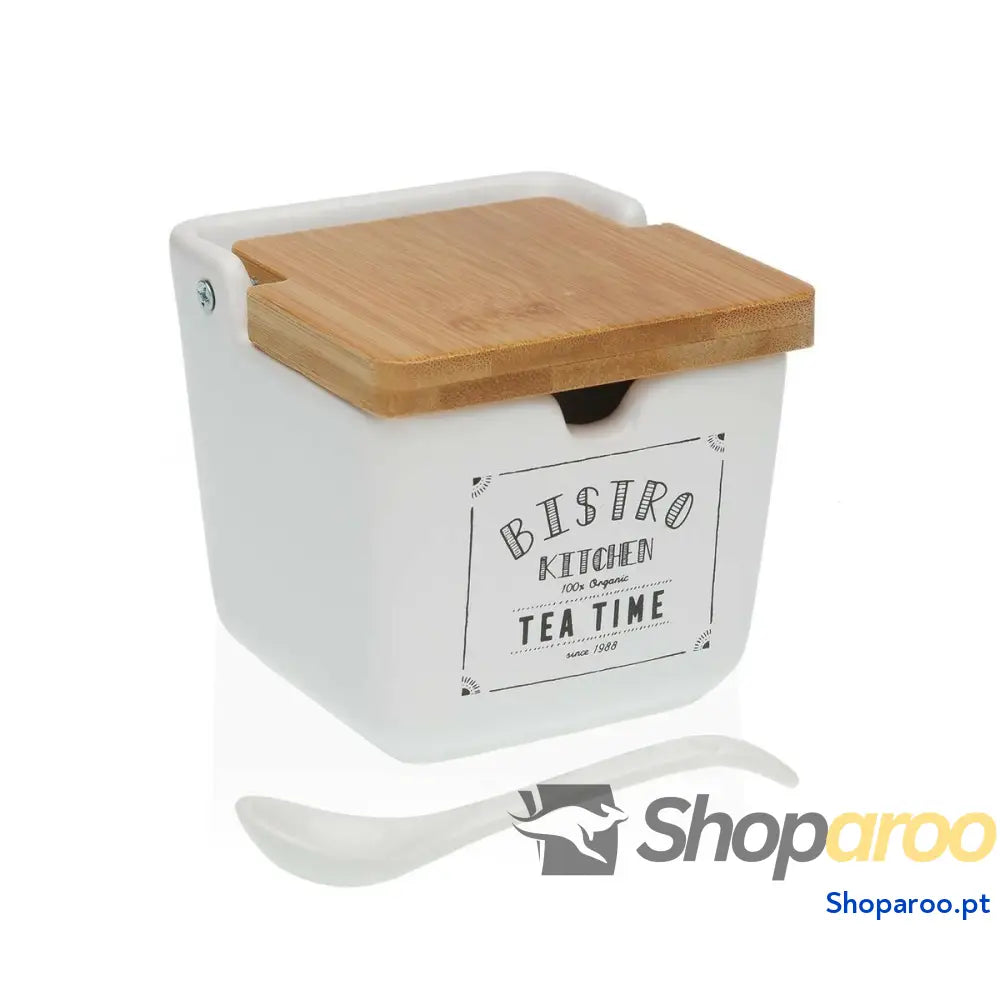 Açucareiro Versa Bistro Cerâmica 8,8 x 8,5 cm