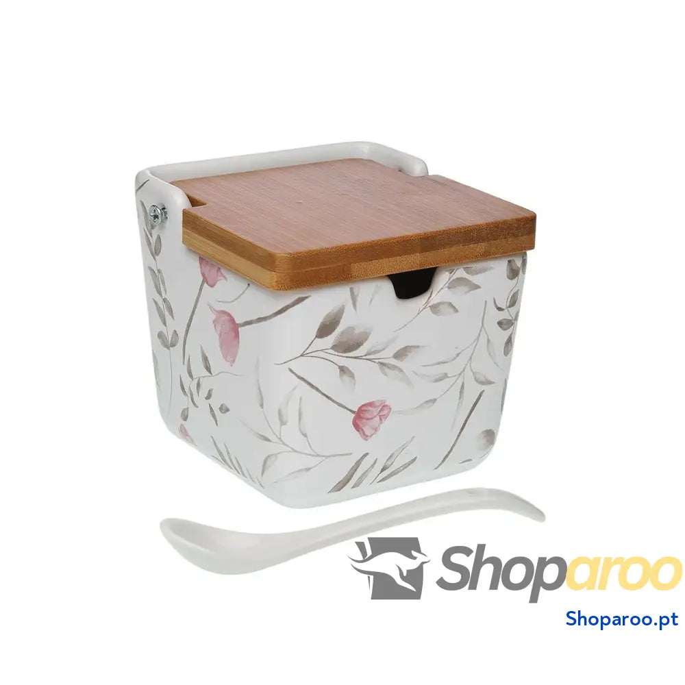 Açucareiro Versa Caprice Cerâmica 8,8 x 8,5 cm