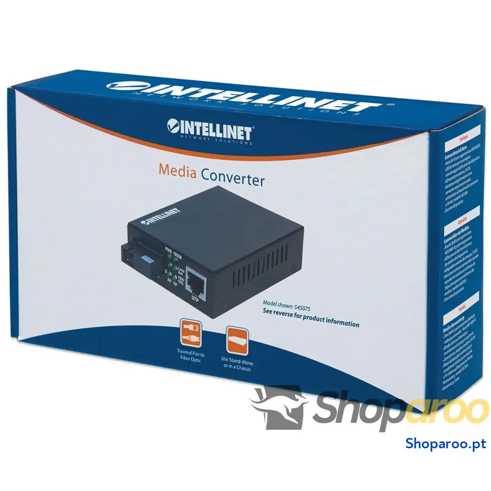 Adaptador/Conversor AV Intellinet 510493 Preto