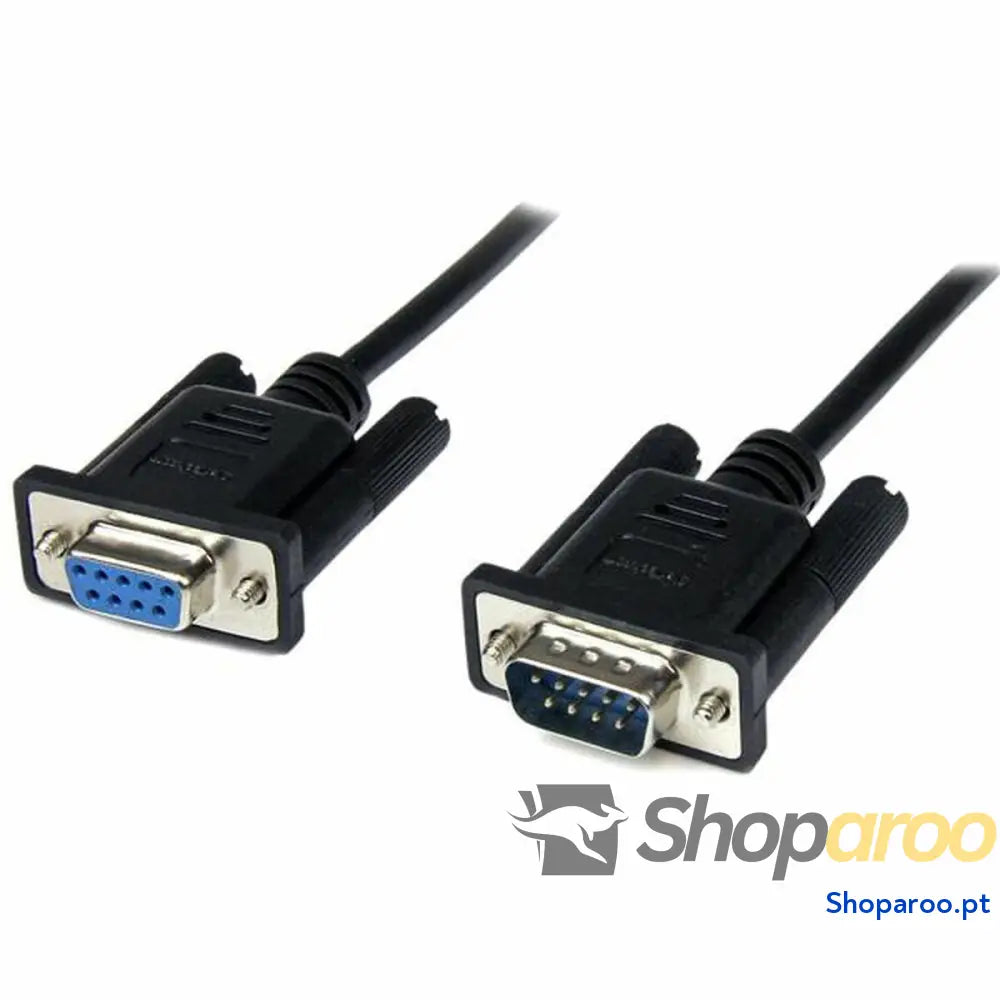 Adaptador DB 9 Startech SCNM9FM2MBK (2 m) Preto