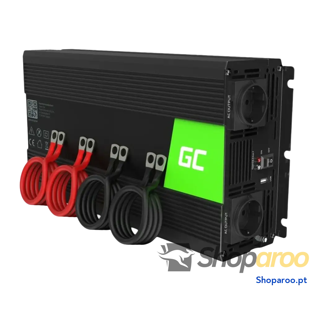 Adaptador de Corrente Green Cell INV15 3000 W 230 V 1 Peça
