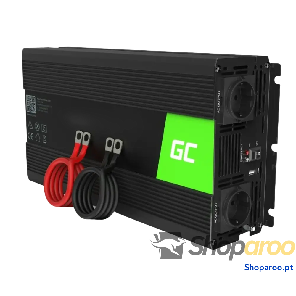Adaptador de Corrente Green Cell INV19 1500 W 230 V 1 Peça