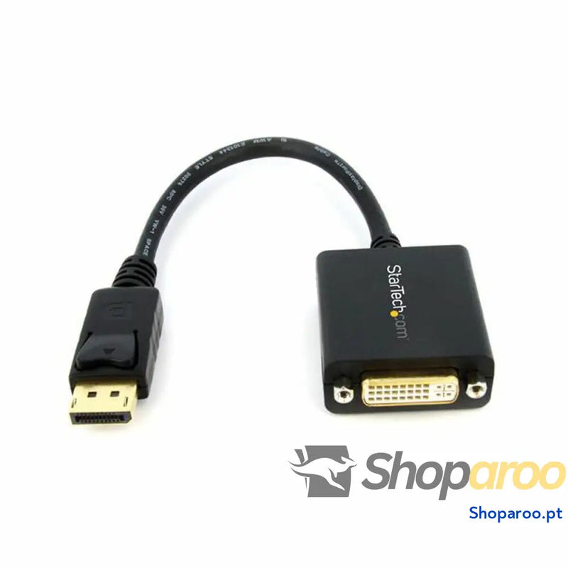 Adaptador DisplayPort para adaptador DVI Startech 3003 Preto