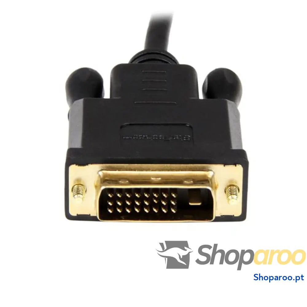 Adaptador DisplayPort para adaptador DVI Startech DP2DVIMM3BS Preto 90 cm