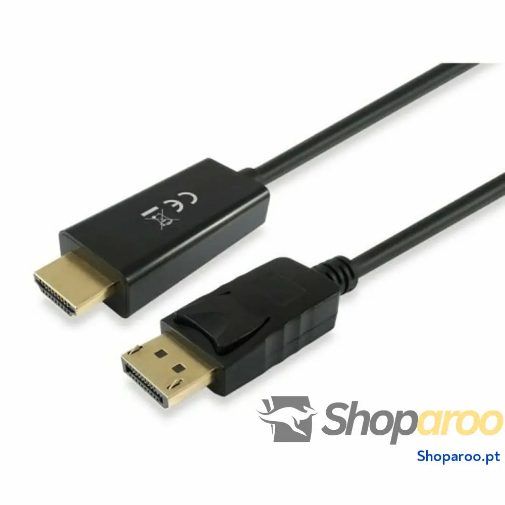Adaptador DisplayPort para HDMI Equip 119390 Preto 2 m