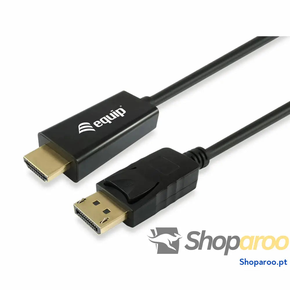 Adaptador DisplayPort para HDMI Equip 119391 Preto 3 m