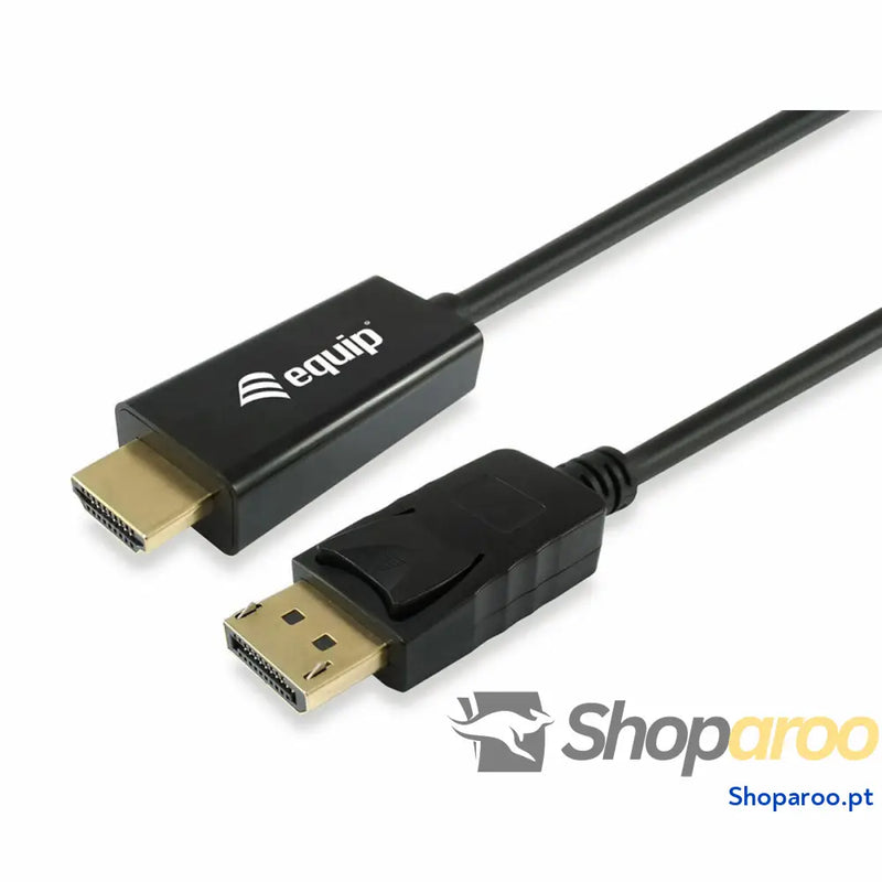 Adaptador DisplayPort para HDMI Equip 119391 Preto 3 m