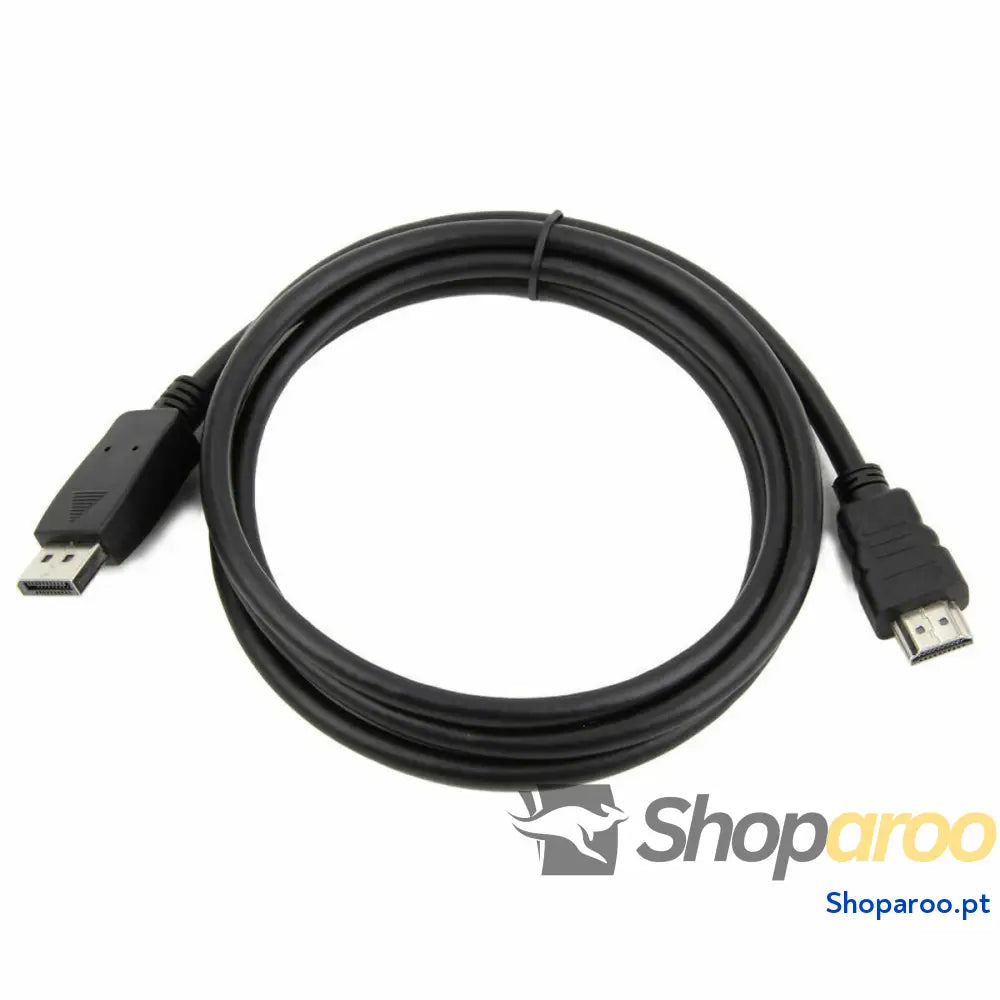 Adaptador DisplayPort para HDMI GEMBIRD CC-DP-HDMI-3M Preto 3 m