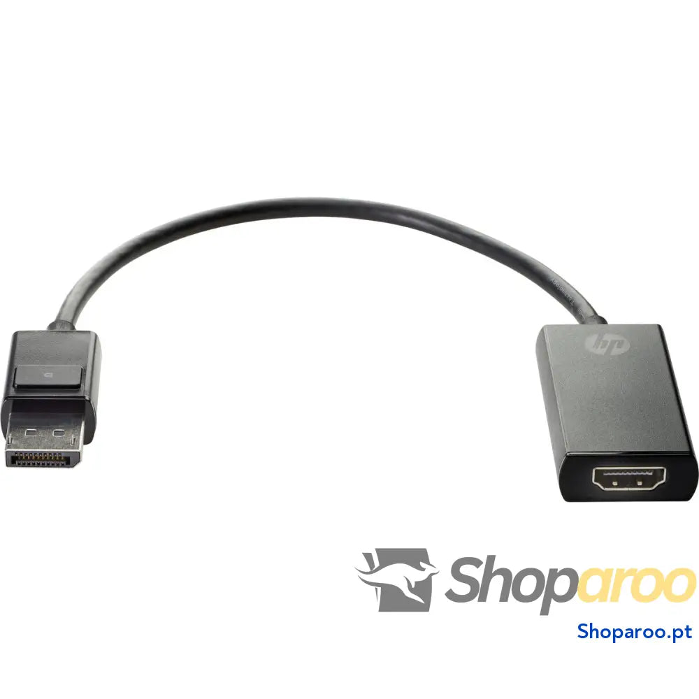 Adaptador DisplayPort para HDMI HP 2JA63AA Preto