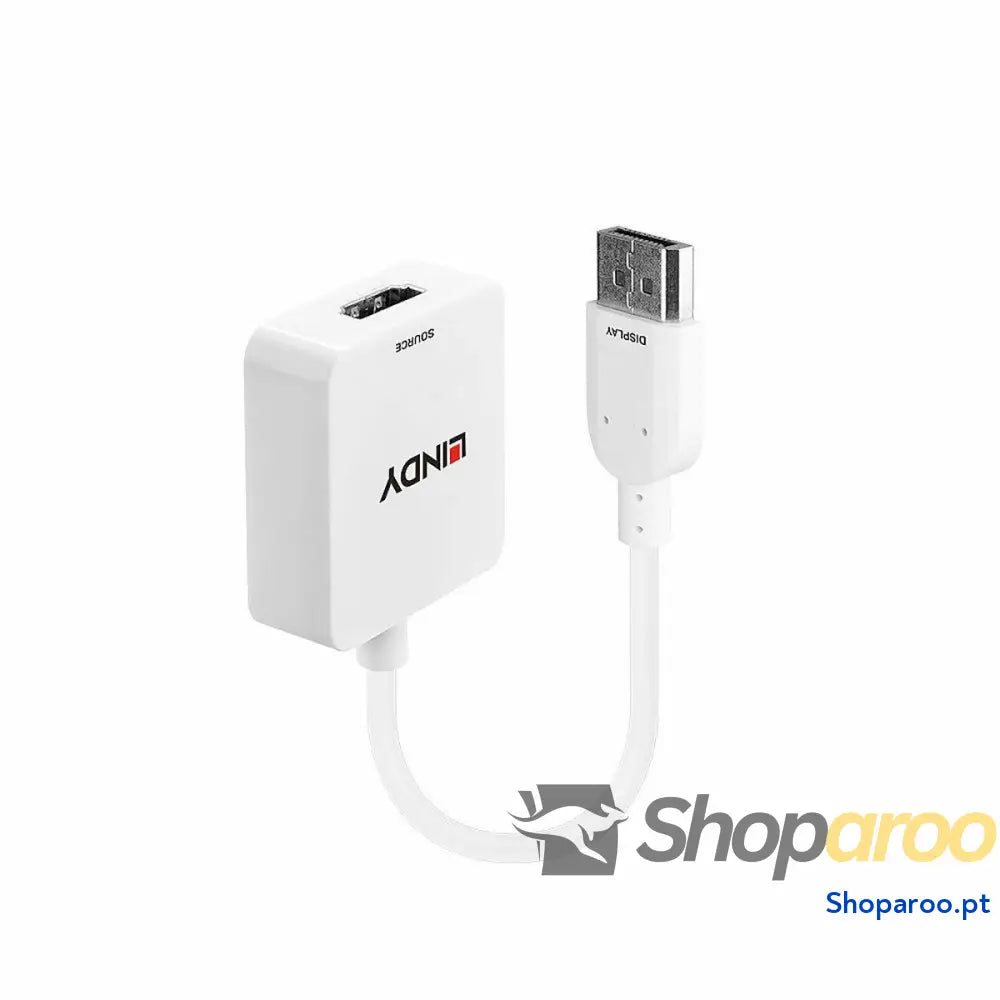 Adaptador DisplayPort para HDMI LINDY 38146 Branco