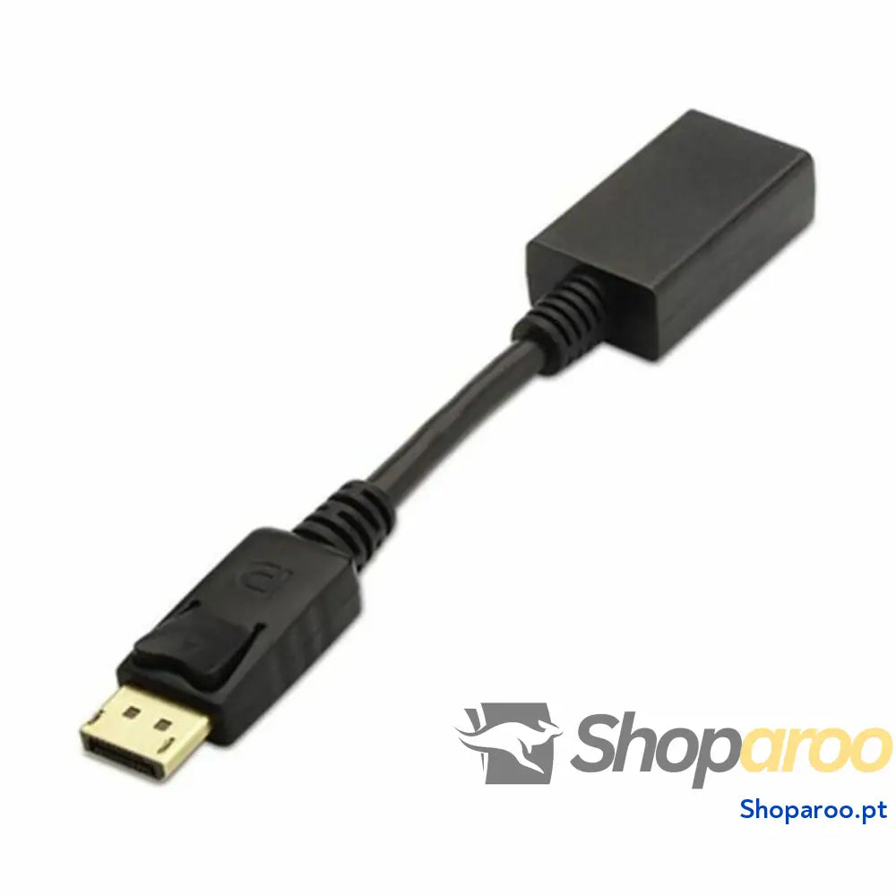 Adaptador DisplayPort para HDMI NANOCABLE 10.16.0502 15 cm Preto