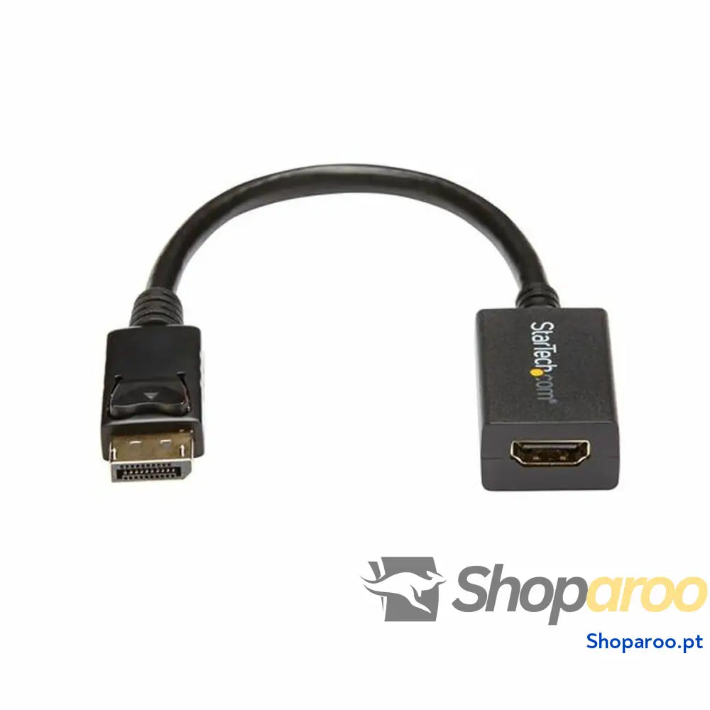 Adaptador DisplayPort para HDMI Startech DP2HDMI2 Preto